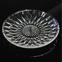 泰国进口Ocean玻璃水果盘冷菜碟小吃盘零食碟菜盘三款创意钻石碗