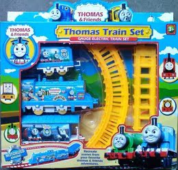 热销！超值!抢!托马斯和他的朋友tomy电动托马斯火车轨道玩具车