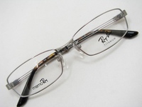 RB8863 1029银色全框方框商务休闲 记忆钛近视眼镜框架