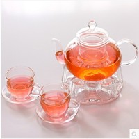 耐热玻璃茶具过滤内胆花茶壶 玻璃茶具套装 整套功夫茶具套装包邮