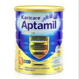 新西兰全新Karicare Aptamil 升级爱他美金装Gold+1段牛奶粉