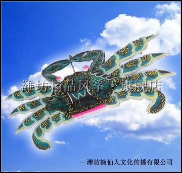 潍坊风筝-潍坊精品风筝网--手绘螃蟹