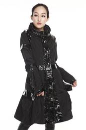 韩版修身中长新款风衣外套女装春秋装通勤品质女式休闲大码大衣长