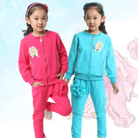 特价春季新款儿童卫衣运动套装2016童装儿童休闲韩版7长袖两件套8