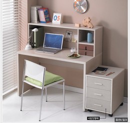 书桌书柜 单人书桌＋书架 电脑桌 家用办公桌写字台