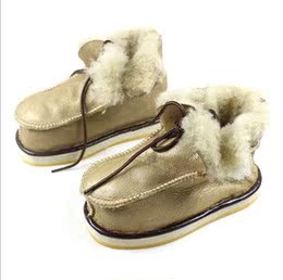 新疆羊皮毛 保暖婴儿鞋 宝宝保暖鞋 雪地靴
