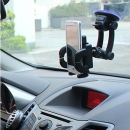 车载手机支架汽车用出风口吸盘手机座导航仪多功能通用版支架用品