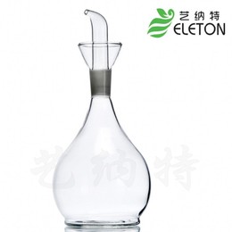 加厚款 环保玻璃调料瓶 不滴漏 油瓶  油壶大容量1000ML