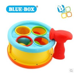 满额包邮 正品特卖 bluebox蓝盒宝宝捶捶乐 帮宝适益智打地鼠玩具