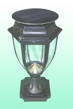 太阳能灯柱头灯LED灯家用墙头灯围墙灯装饰灯花园灯门柱灯JY326A