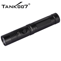 TANK007强光充手电便携家用铝合金尾部磁铁多功能手电筒TC128探客