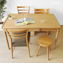 实木餐桌橡木 餐桌 日式简约拉桌 可伸缩餐桌 日式餐桌推拉桌