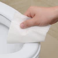 日本进口马桶湿巾 银离子坐便器清洁纸 消毒洁厕纸巾 45枚