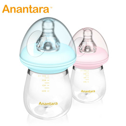 恩诺童玻璃储奶 小蘑菇奶瓶新生儿婴儿防胀气幼儿母婴用品