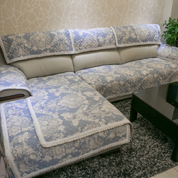 简约现代全棉沙发垫布艺四季防滑沙发巾欧式沙发坐垫沙发套可定做