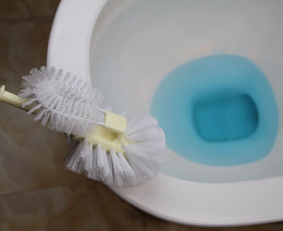 卫生间吸盘马桶刷套装吸壁式洁厕刷子厕所刷创意塑料坐便清洁刷架