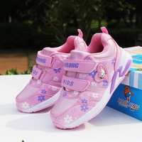 2016新款儿童运动鞋 女童运动鞋 孩子旅游鞋小学生春秋季 宝宝鞋