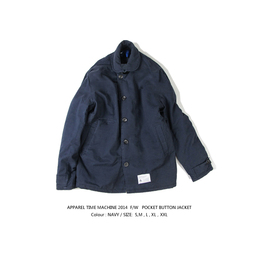 2015F/W Cotton-padded Jacket  老无所衣原创冬季复古街头棉服