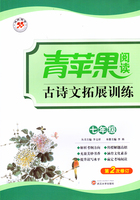 正版包邮 青苹果阅读古诗文拓展训练 7/七年级 2015版 第二次修订版