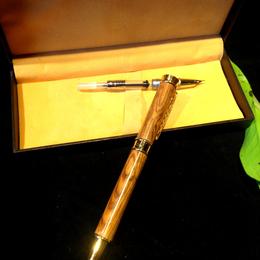 越南黄花梨木质钢笔金 钢笔铱铜 签字笔送礼必送练字 签字笔学生
