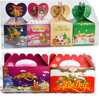 圣诞苹果盒平安夜苹果纸盒包装盒圣诞节礼品平安果包装盒