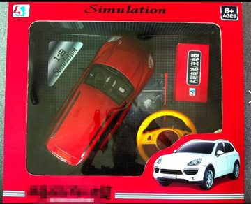 加大号方向盘摇控车1:8比例 重力感应遥控汽车模型儿童玩具礼品