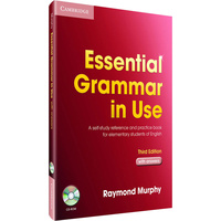 现货 剑桥语法 初级 Essential Grammar in use 带答案带CD-ROM