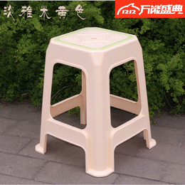 加厚双色塑料凳/大方凳/叠放凳/高凳/餐桌凳/防滑凳/加厚加固凳子