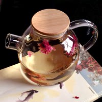 纯净厨房玻璃凉水壶用具带过滤大容量耐高温玻璃冷水壶茶壶果汁壶
