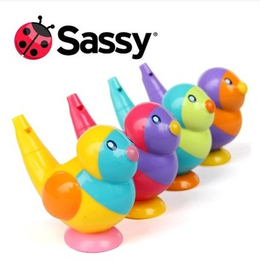 特别好玩！美国品牌宝宝洗澡玩具小鸟口哨 装水可吹出小鸟声音