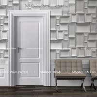 法国墙纸 原装进口壁纸 几何图形 现代风格 创意个性MASAR玛撒