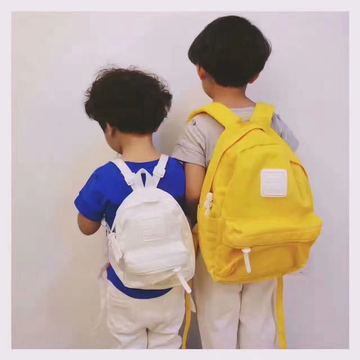 日系男童宝宝可爱布双肩包女小书包迷你包潮童背包韩国幼儿园亲子