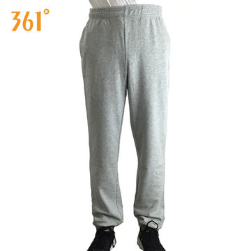 361度男装运动裤2015新款秋季运动卫裤修身针织裤训练裤北京