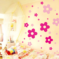 包邮墙贴纸卧室温馨浪漫床头墙壁贴画女孩儿童房间创意装饰品贴花