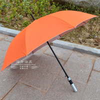 厂家长柄银胶遮阳雨伞广告伞定制直把8骨直杆伞礼品伞印标志logo
