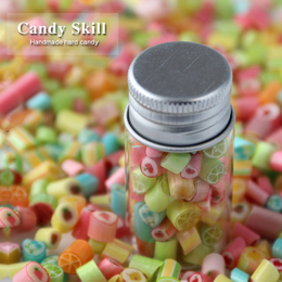 candy skill 儿童零食进口食品糖果纯手工切片糖 12g小迷你瓶装