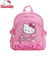 正品Hello Kitty凯蒂猫背包卡通甜美可爱女童学生双肩包儿童书包