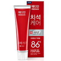 韩国进口正品 爱茉莉麦迪安86%美白牙膏 去牙石 牙龈牙周护理120g