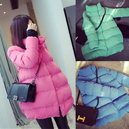 冬季新款韩版女装A字斗篷高领中长款加厚棉服面包服大码棉衣外套