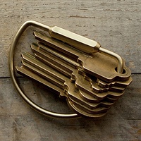 包邮Modern古铜钥匙扣 简约创意男女士钥匙扣 纯铜汽车金属钥匙圈