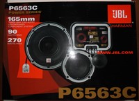 美国 JBL P6563C 6.5寸三分频套装汽车喇叭 宝马 奥迪 CC 包邮