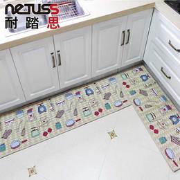 日式厨房专用地垫防滑吸水地毯厨房门垫长条门口脚垫御膳房45*120