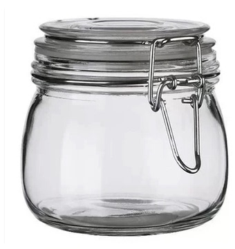 密封罐 玻璃瓶透明储物罐 柠檬蜂蜜罐 泡酒罐 奶粉罐 茶叶罐无铅