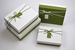 新款礼盒 长方形礼品盒 清新纹路情人节商务包装盒 批发 全国包邮