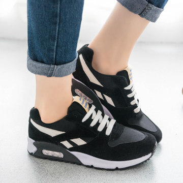 2015韩版夏秋运动风平跟女单鞋厚底松糕欧美学生中跟N字平跟女鞋