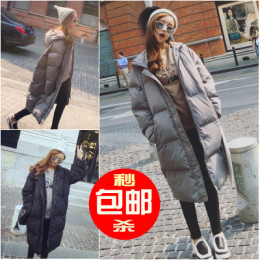 韩国冬装新款加厚棉衣外套女韩版中长款面包服棉袄大码学生棉服