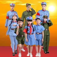 八一建军70年代绿军装八路军老红军80年代演出表演摄影服装