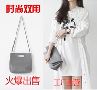 CBOMB 推荐款 韩国质感PU纯色方形手提包斜跨包手拿包女包