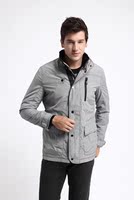 2015秋季新款立领夹克男休闲修身外套 时尚大码英伦风潮HMED3C428