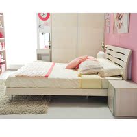 包邮高箱板式床双人床板式家具多功能大容量存储宜家同款
